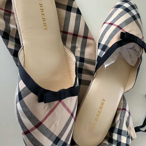Burberry Shoes | Burberry Plaid Womens Lounge Slippers | Poshmark